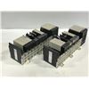 Image 2 : (2) - ALLEN-BRADLEY 1756-A10 10 SLOT CHASSIS W/ POWER SUPPLY 1756-.PA75 & MODULES AS SHOWN IN PICS