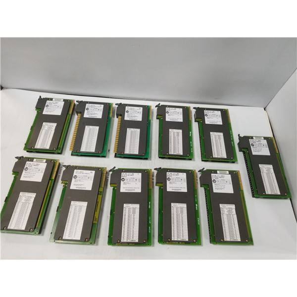 LOT OF ALLEN BRADLEY INPUT/OUTPUT MODULES *SEE PICS FOR PART #S*