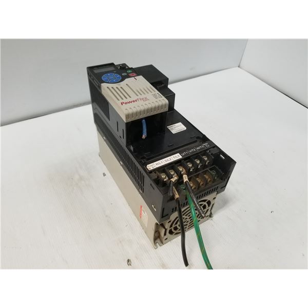 ALLEN BRADLEY 25B-D024N104 5POWERFELX 525 AC DRIVE (MISSING COVER)