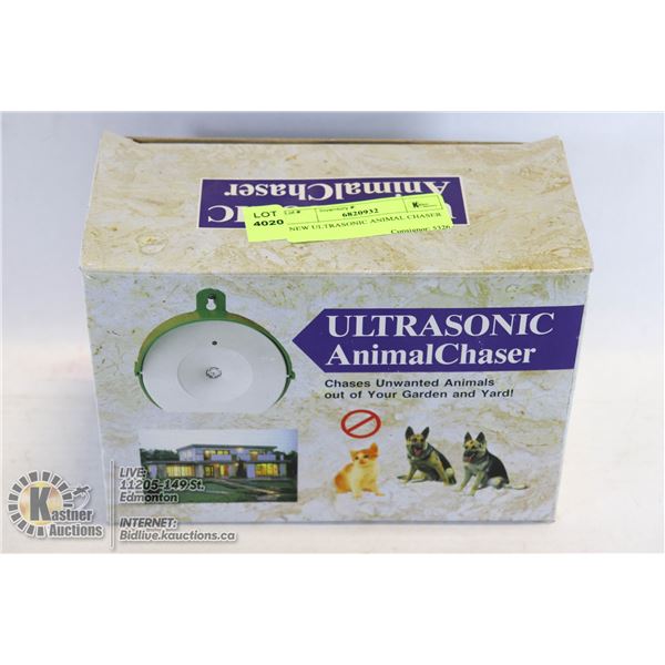 NEW ULTRASONIC ANIMAL CHASER