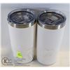 Image 1 : LOT OF 2 DRINK TUMBLERS