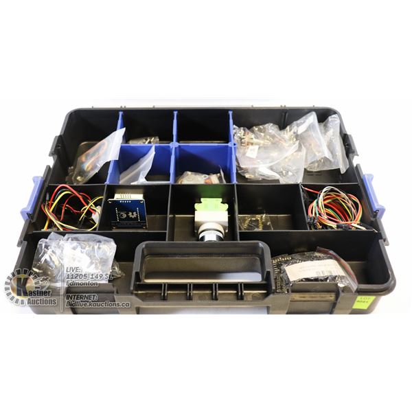 CASE OF VARIOUS ELECTRONIC COMPONENTS