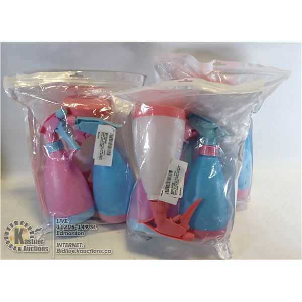 FLAT OF SPRAY BOTTLES