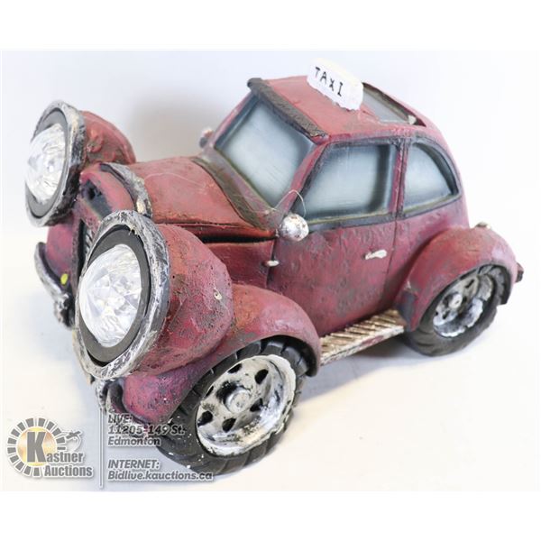 SOLAR POWERD VEHICLES PATIO ORNAMENTS