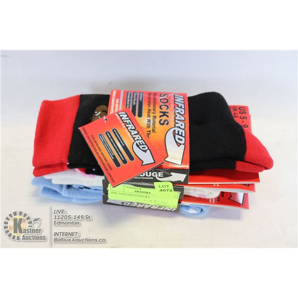 3PK INFRARED SOCKS