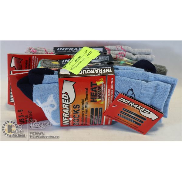 3PK INFRARED SOCKS