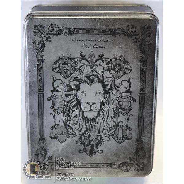 SPECIAL EDITION CHRONICLES OF NARNIA AUDIOBOOK IN CD WITH COLLECTORS TIN