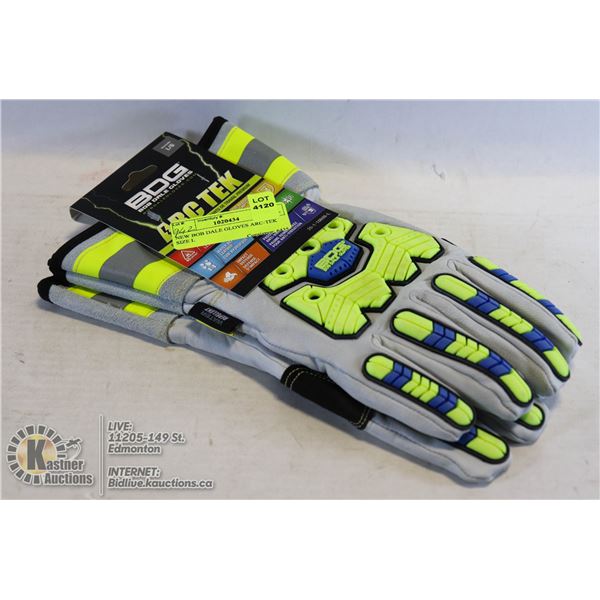NEW BOB DALE GLOVES ARC-TEK SIZE L