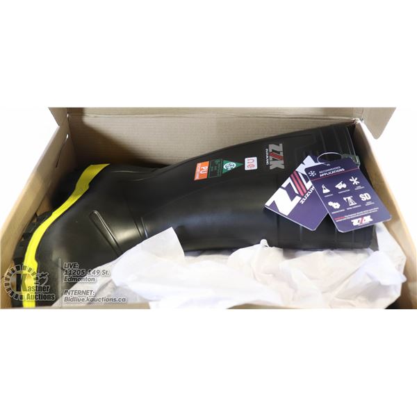 ZZK MENS BOOTS STEEL TOE 40 EU 7 US