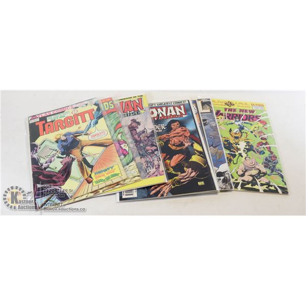 LOT WITH 7 #1 ISSUE COMICS