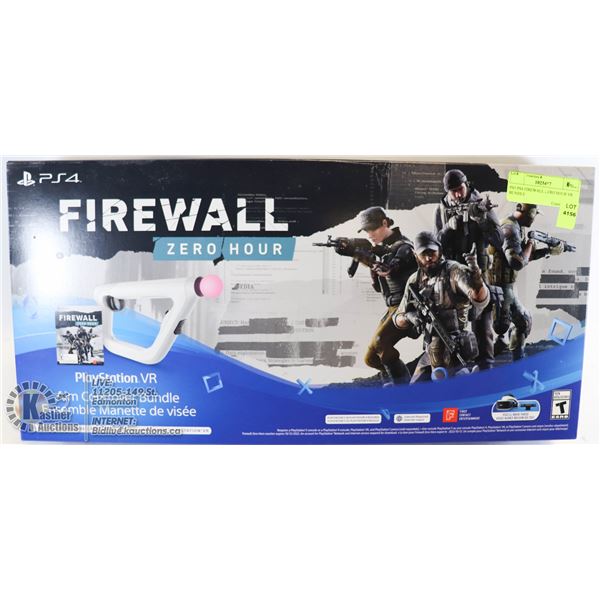 PS5 PS4 FIREWALL ZERO HOUR VR BUNDLE BRAND NEW UNOPENED PSVR AIM CONTROLLER BUNDLE WITH FIREWALL ZER