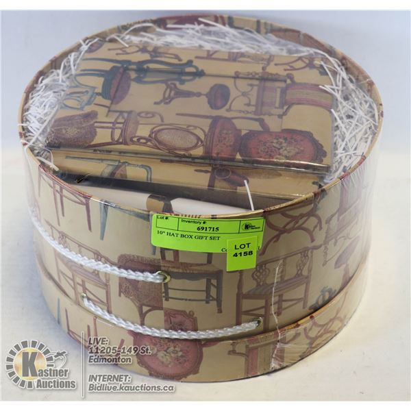 10" HAT BOX GIFT SET