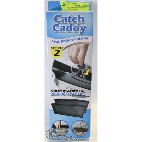 NEW SET OF 2 CAR / TRUCK CATCH CADDY POCKETS