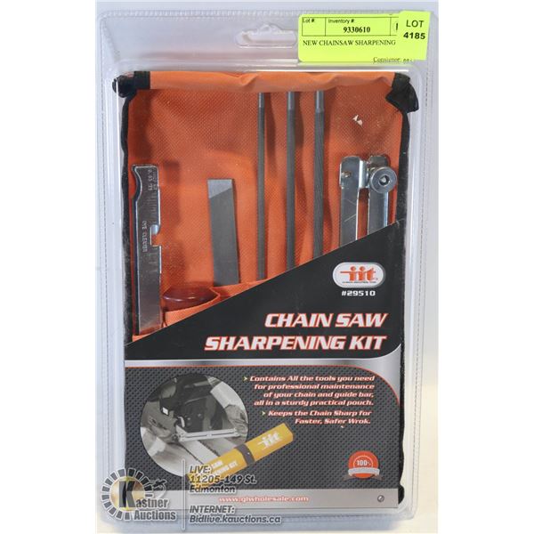 NEW CHAINSAW SHARPENING KIT