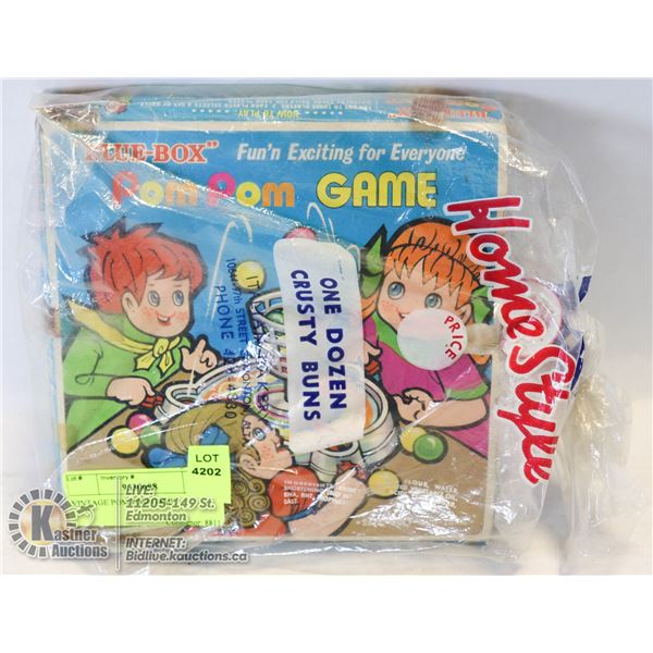 VINTAGE POM POM GAME