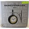 Image 1 : NEW JYSK RAILWAY STATION CLOCK