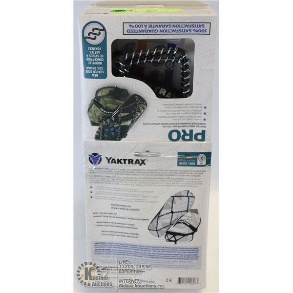 4 PAIRS OF YAKTRAX SIZE MEDIUM