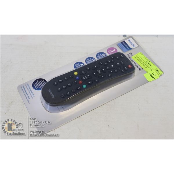 UNIVERSAL REMOTE-SOUND BAR AND MEDIA STREAM COMPATIBLE