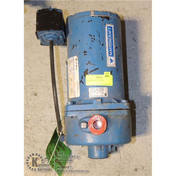 MASTERCRAFT 1/2 HP PUMP