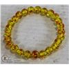 Image 1 : #304-RESIN BEAD BRACELET 7.5"/ 8mm JEWELRY/ MINERAL