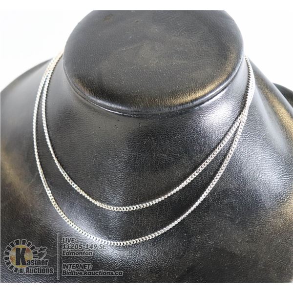 925 STERLING SILVER CHAIN 30 INCHES STAMPED