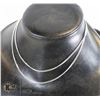 Image 1 : 925 STERLING SILVER CHAIN 30 INCHES STAMPED