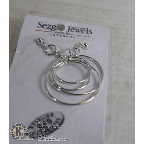 TURKISH EARRINGS 925 SILVER EARRINGS