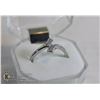 Image 1 : 925 STERLING SILVER RING CZ STONES