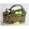 Image 1 : BRASS VICTORIAN STYLE HOT COAL IRON
