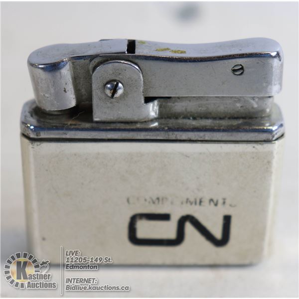 "LARK" CN COMPLIMENTS LIGHTER FOR PASSENGERS