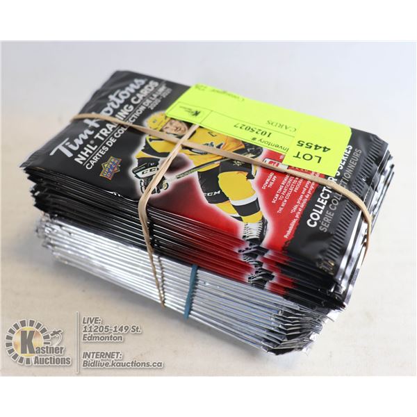 HOCKEY CARDS 12 PACKS MCDONALD'S 1992 UNOPENED; 12 PACKS TIM HORTON'S 2020 UNOPENED