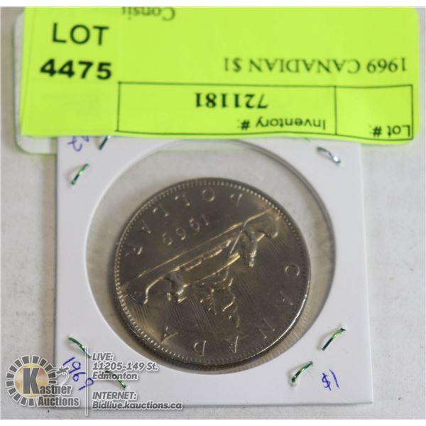 1969 CANADIAN $1