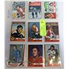 Image 1 : 9 X OLD SCHOOL KEY HOCKEY CARDS ESTATE BIG NAMES