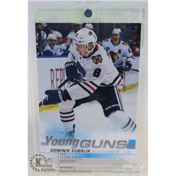 2019-20 UPPER DECK YOUNG GUNS DOMINK KUBALIK ROOKIE CARD