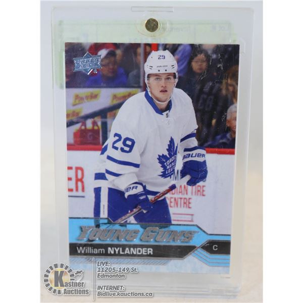 2016-17 UPPER DECK YOUNG GUNS WILLIAM NYLANDER ROOKIE CARD