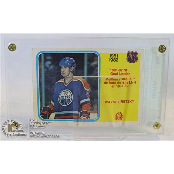 1982-83 OPC WAYNE GRETZKY GOAL LEADER