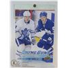 Image 1 : 2016-17 UPPER DECK CANVAS YOUNG GUNS CHECKLIST AUSTON MATTHEWS AND WILLIAM NYLANDER