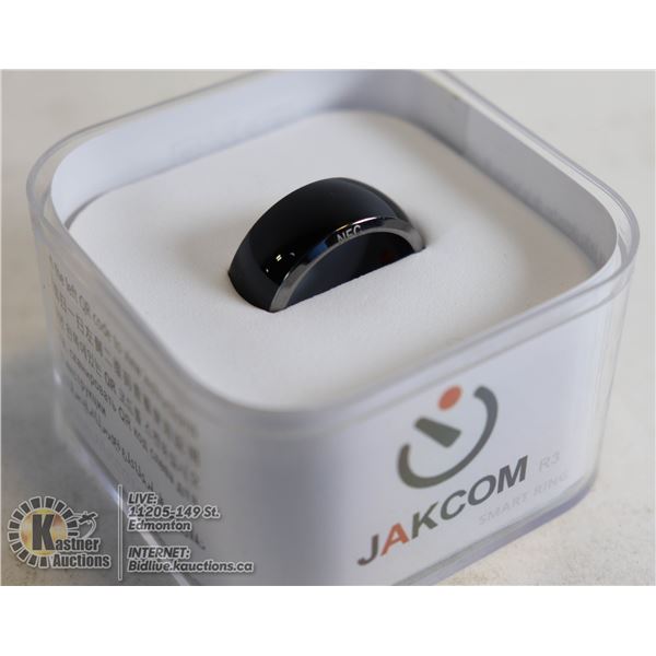 NEW JAKCOM SMART RING R3F SIZE 7 BLACK
