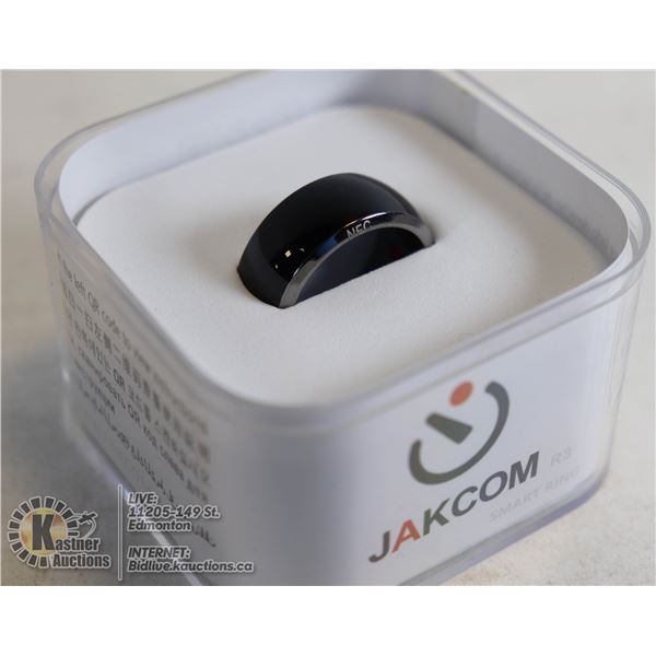 NEW JAKCOM SMART RING R3F SIZE 10 BLACK