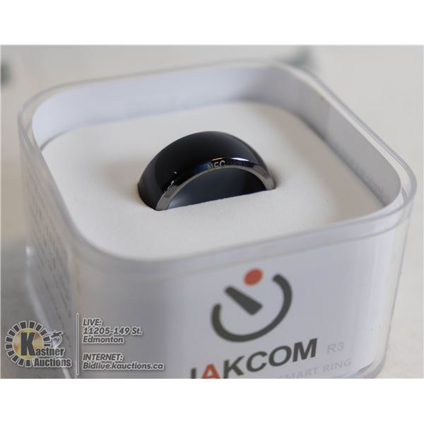 NEW JAKCOM SMART RING R3F SIZE 9 BLACK