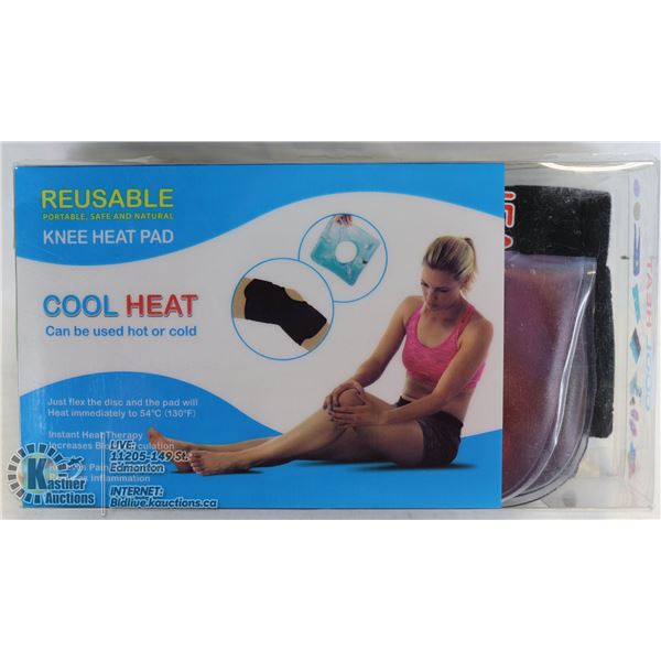 NEW REUSABLE COOL HEAT KNEE PAD KIT