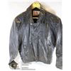 Image 1 : RICE SPORTSWEAR LADIES BLACK LEATHER JACKET (MADE IN CANADA) LADIES SIZE M