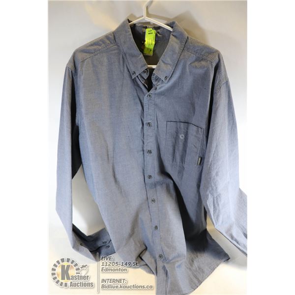 NEW EDDIE BAUER MENS LONG SLEEVE POPLIN SHIRT SIZE  TXL