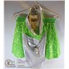 Image 1 : DANCE COSTUMES BY DESIGN JAZZAMATAZZ DANCE COSTUMES  BY DESIGN TWO PIECES KIDS SIZE 12- 14  LIGHT GR