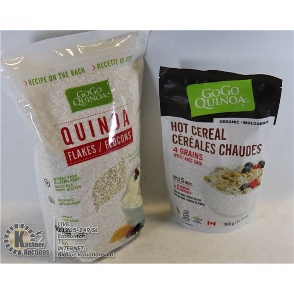 GOGO GUINOA FLAKES/ GOGO HOT CEREAL