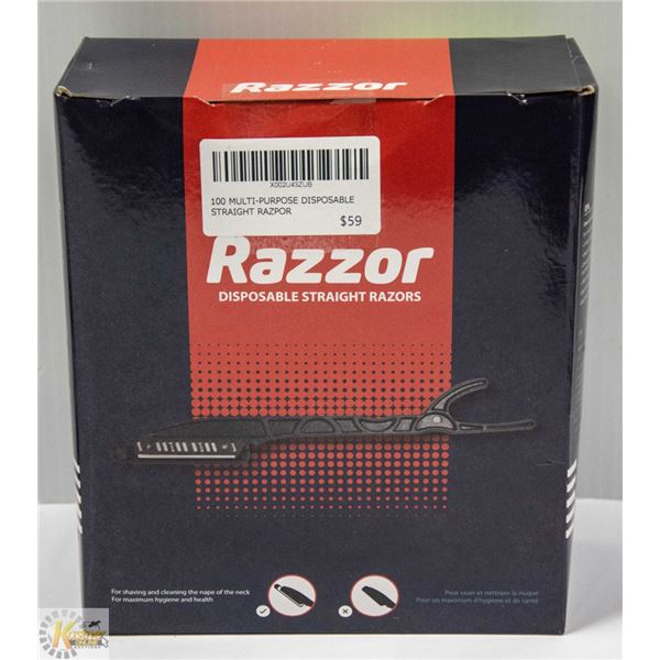 MULTI USE RAZOR BOX OF 100 EACH