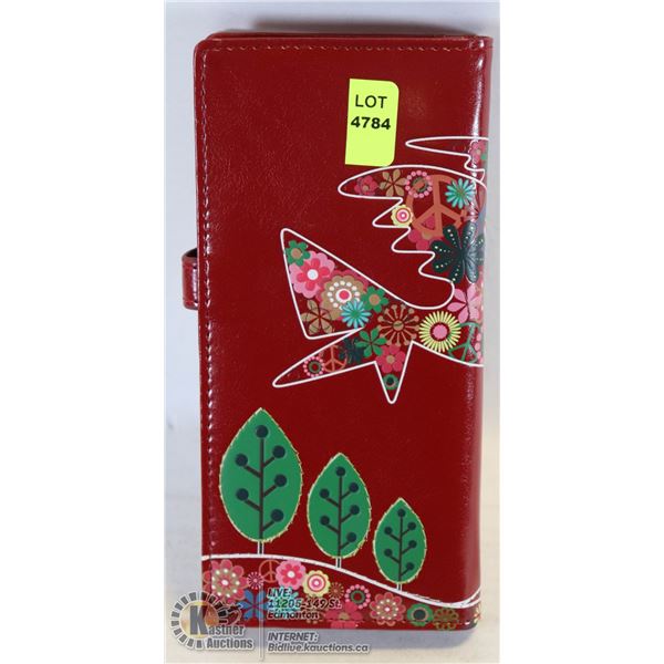 NEW SHAGWEAR WALLET DOVE