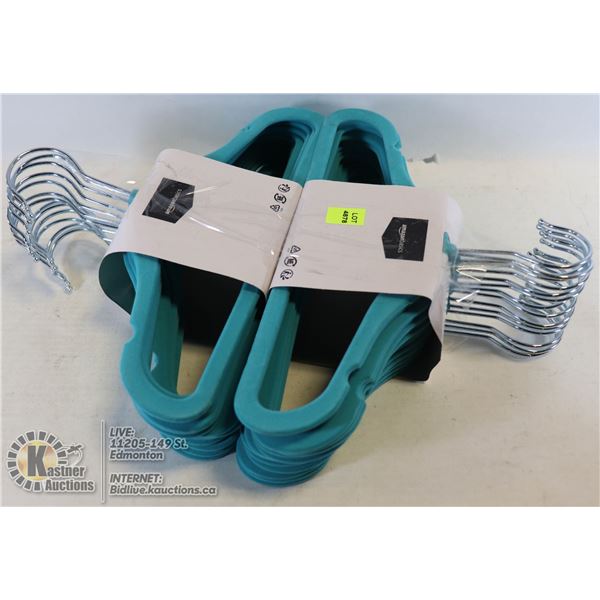 LOT OF 30 KIDS HANGERS