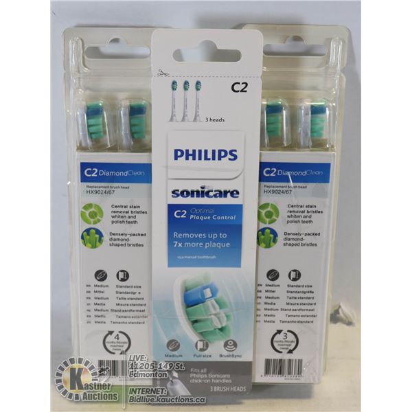 PHILIPS SONICARE BRUSH HEAD REPLACEMENTS (11)