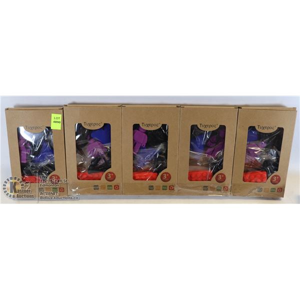 LOT OF 5 BOXES OF SILICONE BABY TEETHERS (4 PER B)